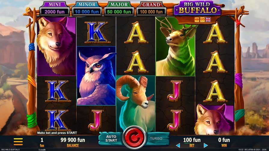 Слот Big Wild Buffalo