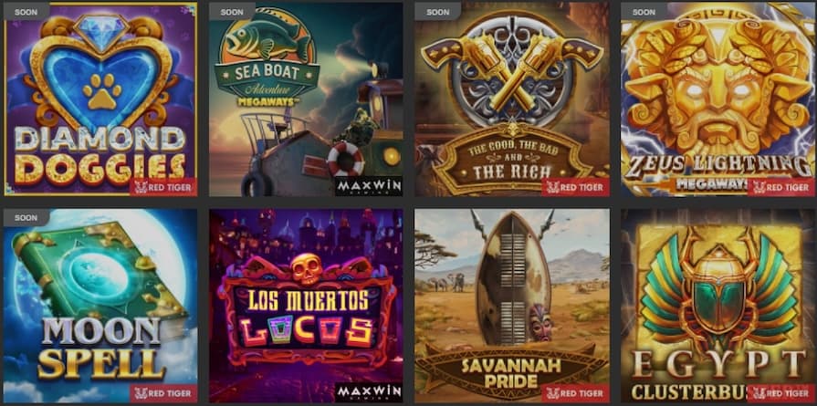 Игры Red Tiger Gaming