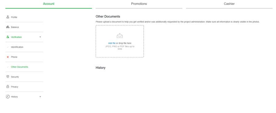 Онлайн казино Casino X верификация