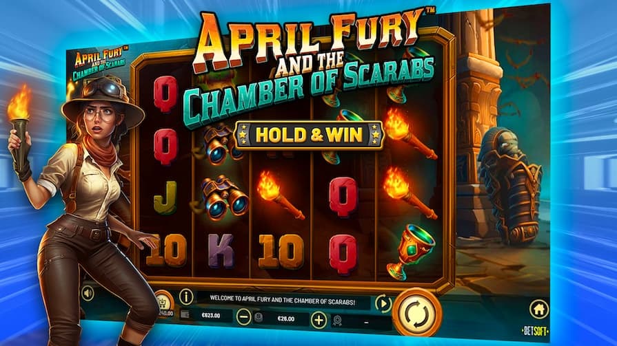 April Fury and the Chamber of Scarabs