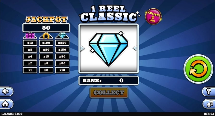 Слот 1 Reel - Classic