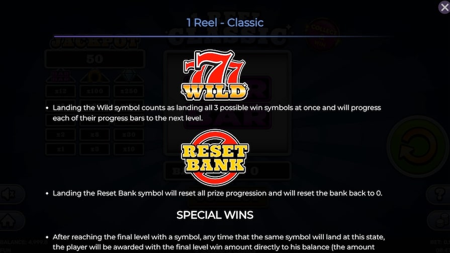 Символы и выплаты