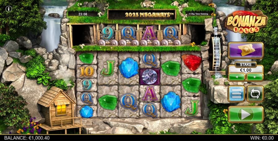 Слот Bonanza Falls