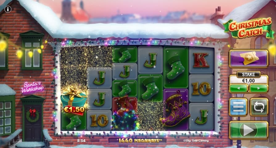 Дизайн игры Christmas Catch