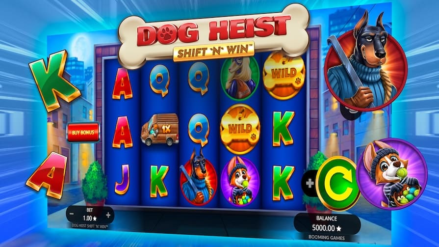 Dog Heist Shift N Win