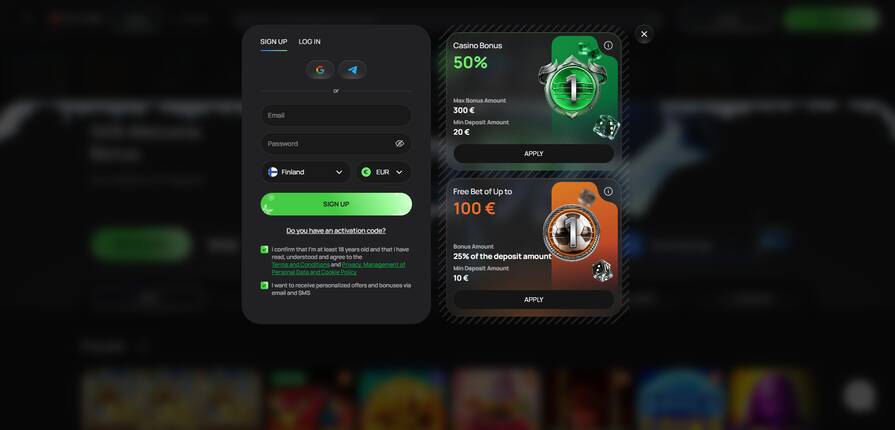 Онлайн казино Flagman регистрация