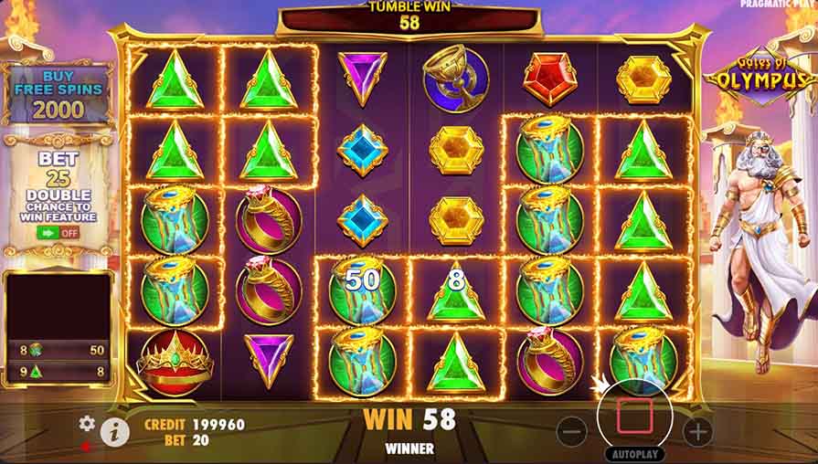 гейтс оф олимпус выигрыш