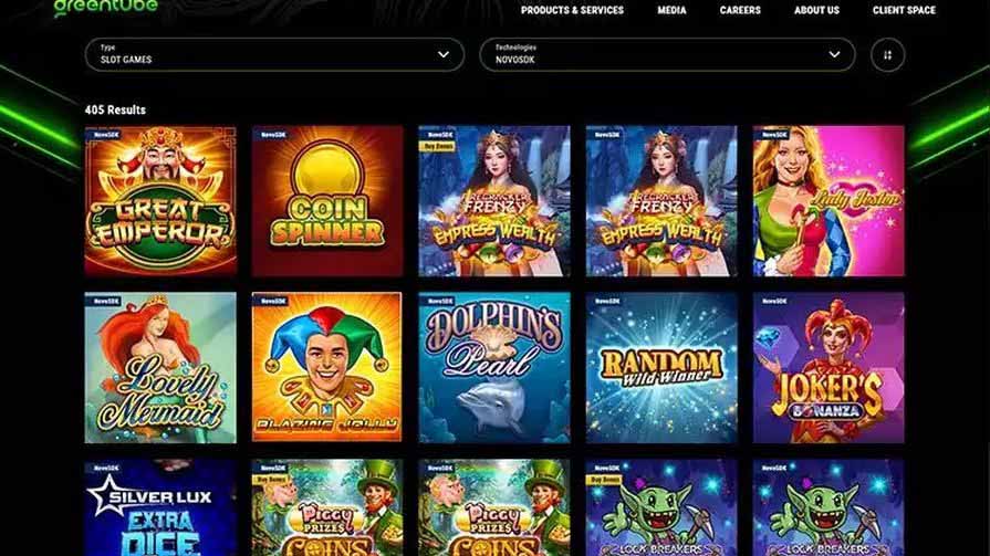 Greentube — игры