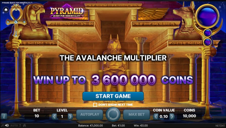 Бесплатная игра в Pyramid: Quest for Immortality