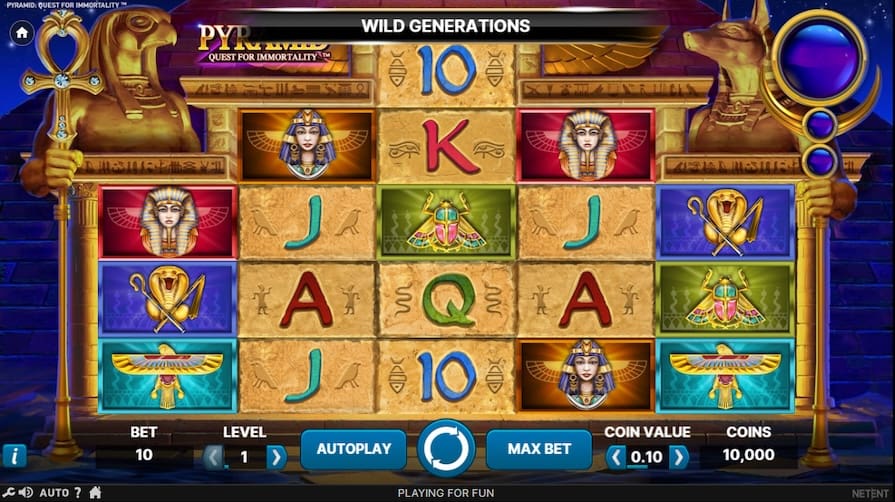 Слот Pyramid: Quest for Immortality