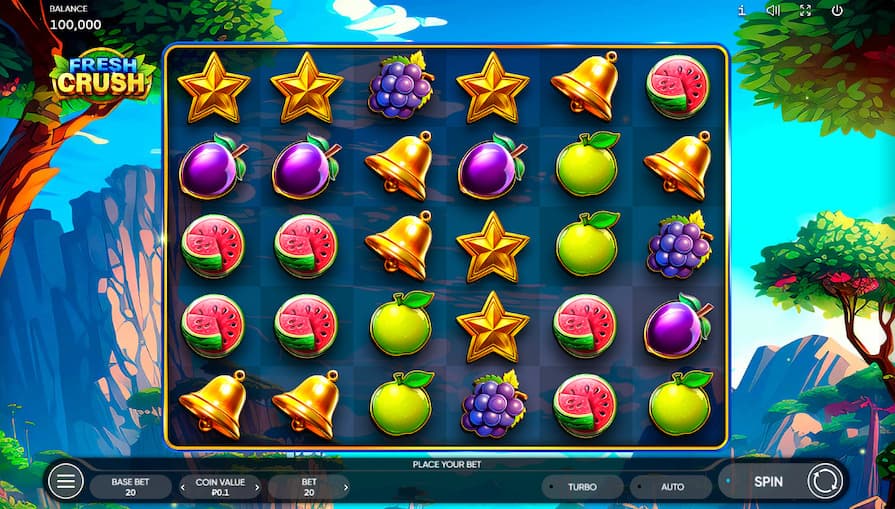 Бесплатная игра в Fresh Crush