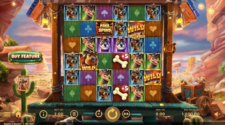 Слот Buster’s Bones