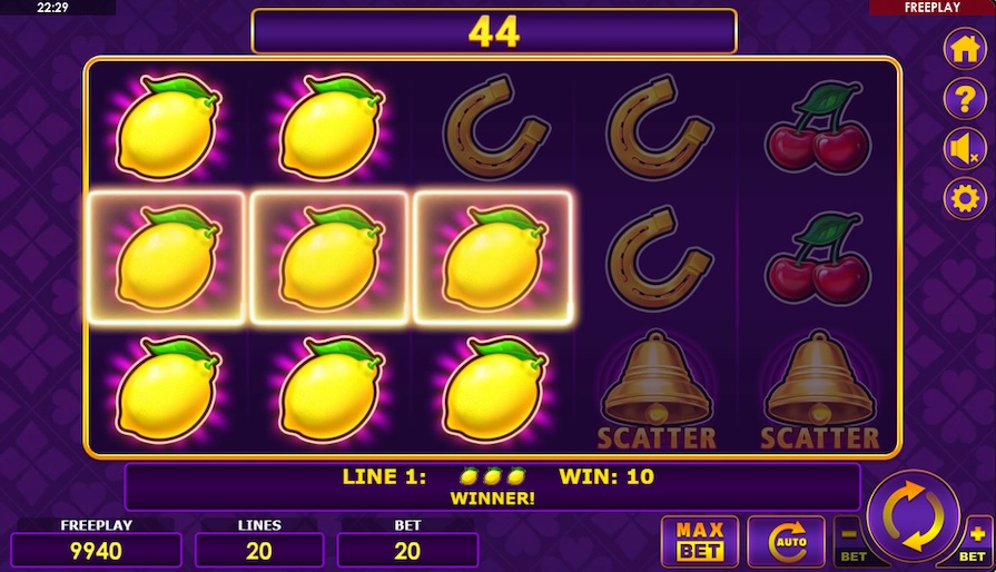 Дизайн игры Double Joker 20