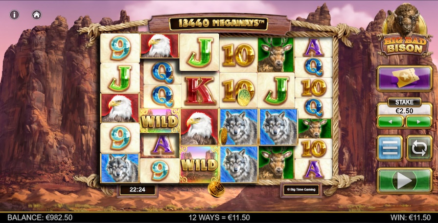 Дизайн игры Big Bad Bison