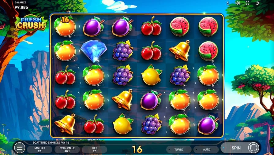 Дизайн игры Fresh Crush