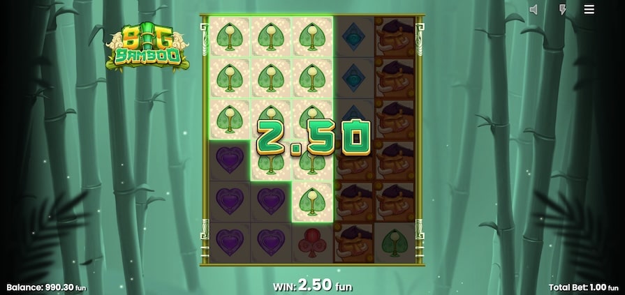 Дизайн игры Big Bamboo