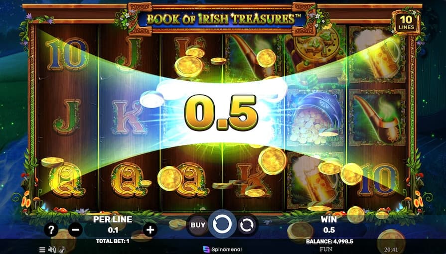 Дизайн игры Book of Irish Treasures