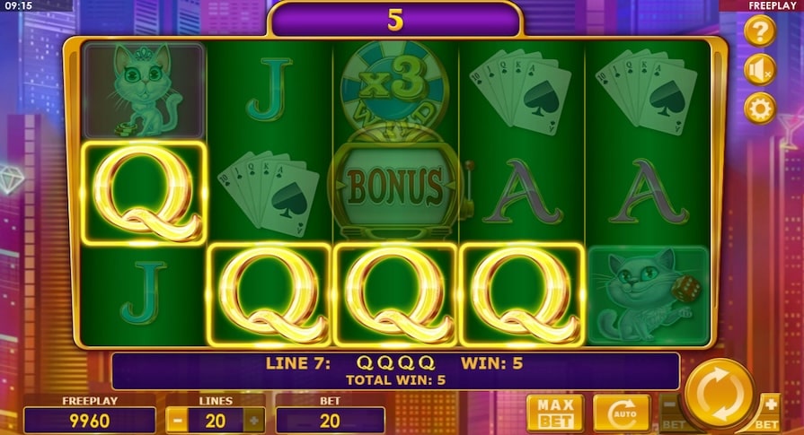 Дизайн игры Kitty Bet