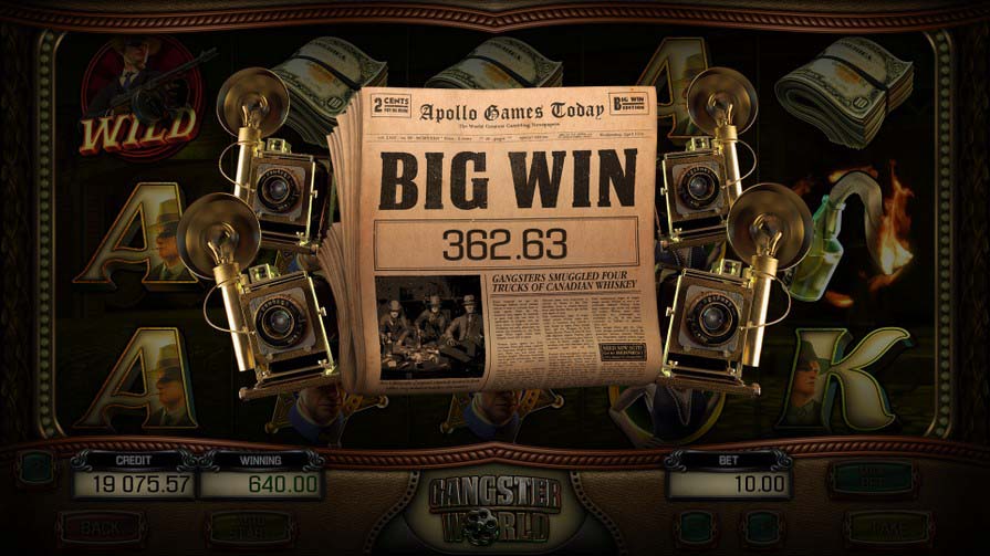 Слот Gangster World