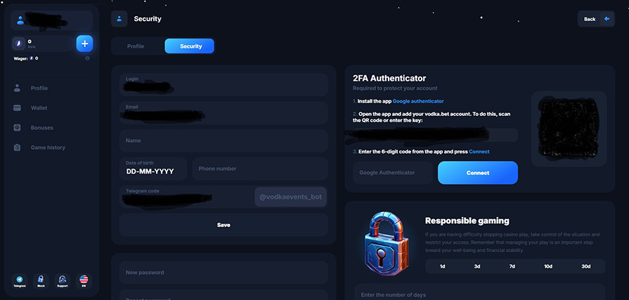 верификация в водка