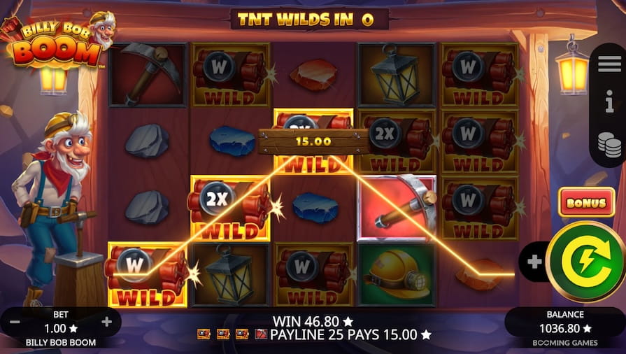 Дизайн игры Billy Bob Boom