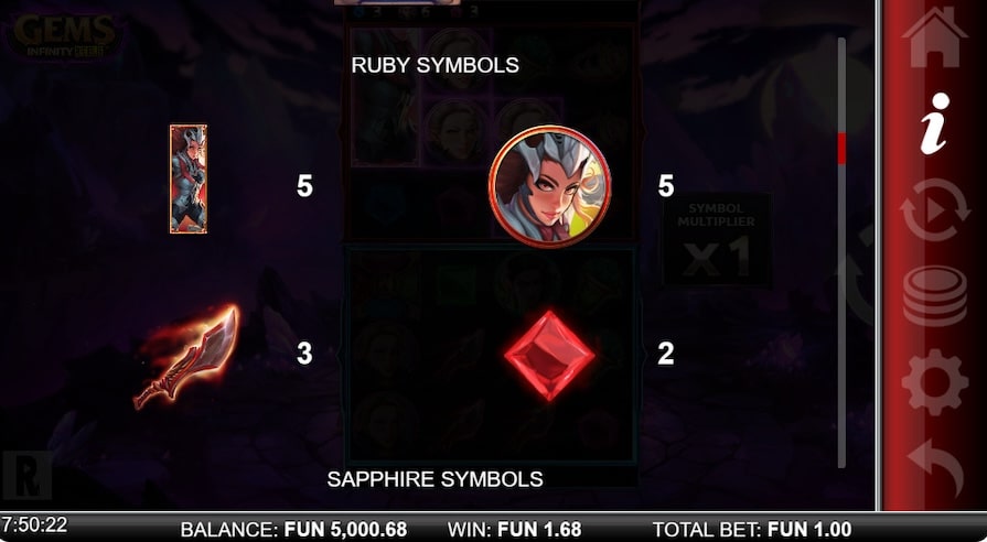 Символы и выплаты