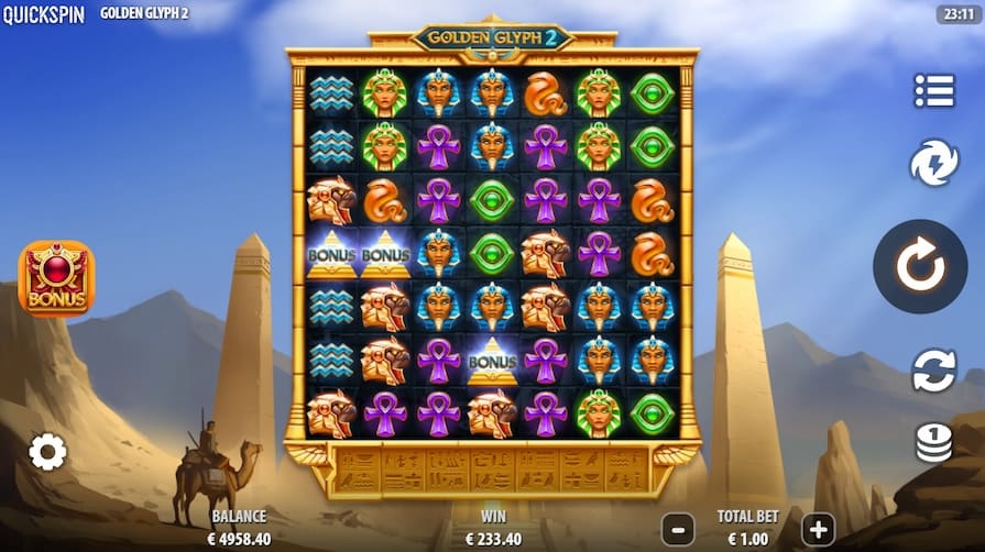 Слот Golden Glyph 2