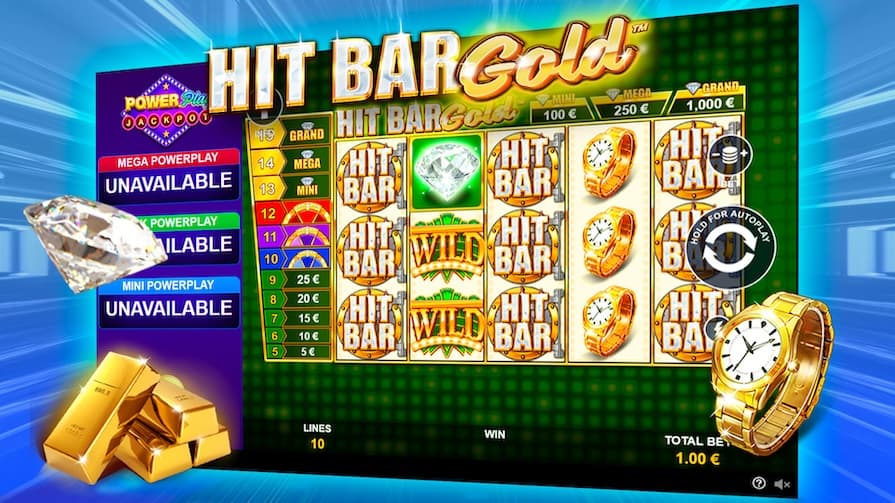 Hit Bar Gold Powerplay Jackpot