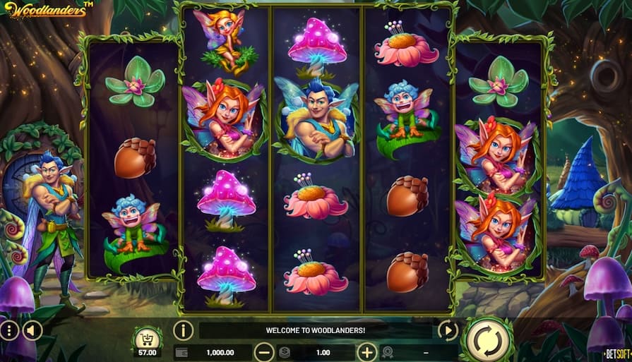 Слот Woodlanders