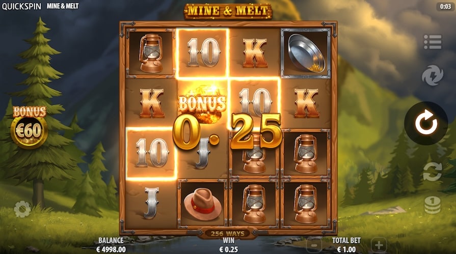 Дизайн игры Mine and Melt