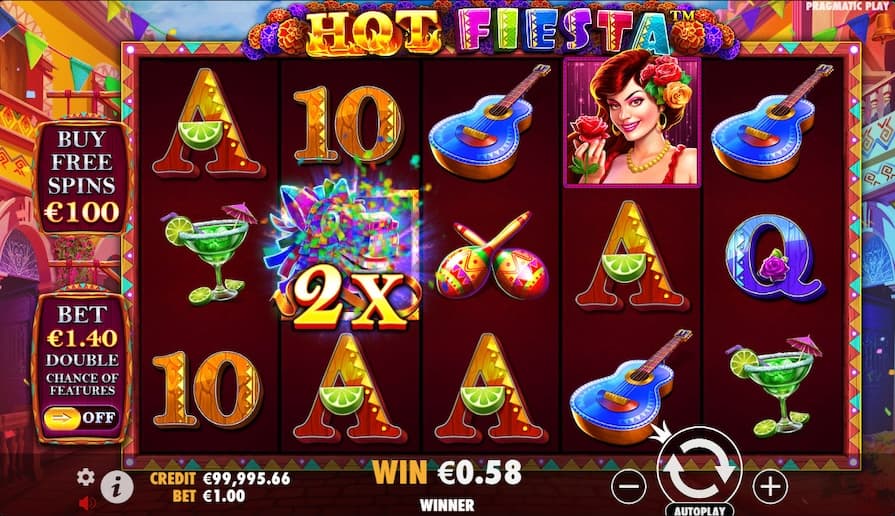 Дизайн игры Hot Fiesta