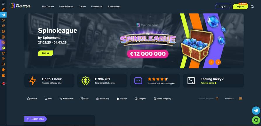 Онлайн казино Gama