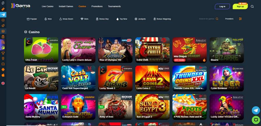 Онлайн казино Gama азартные игры