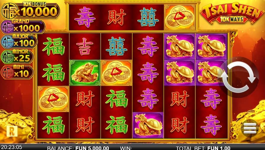 Слот Tsai Shen 10k Ways Dream Drop