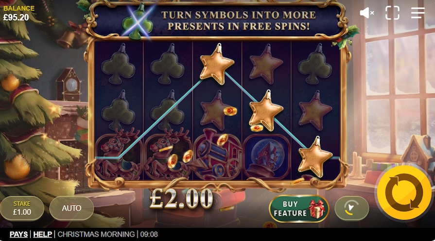 Дизайн игры Christmas Morning