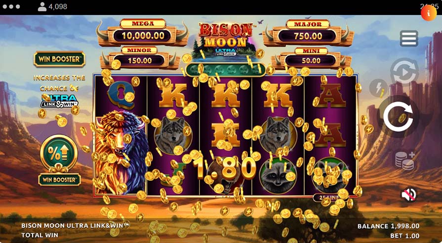 Bison Moon Ultra Link and Win