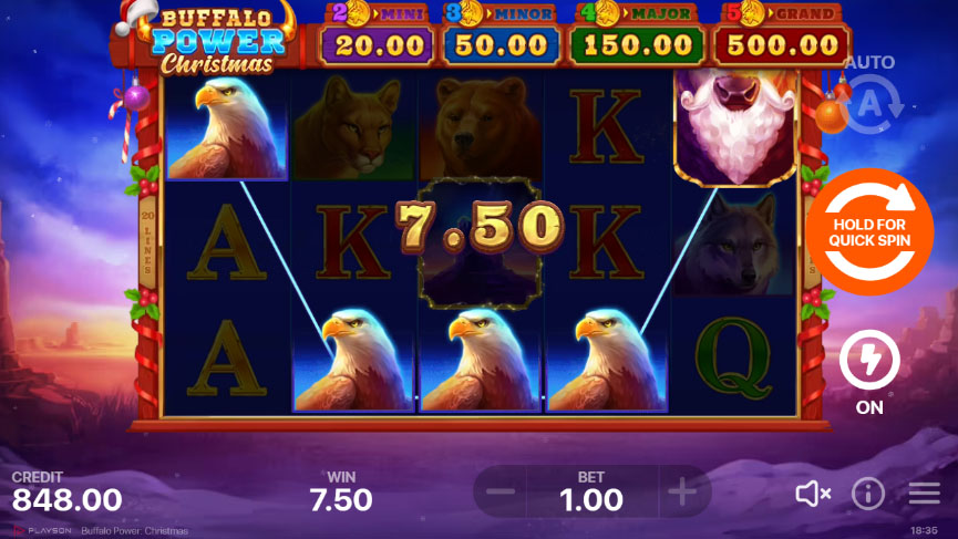 Buffalo Power Christmas
