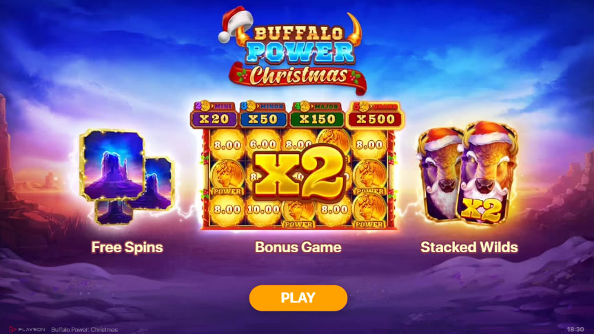 Buffalo Power Christmas