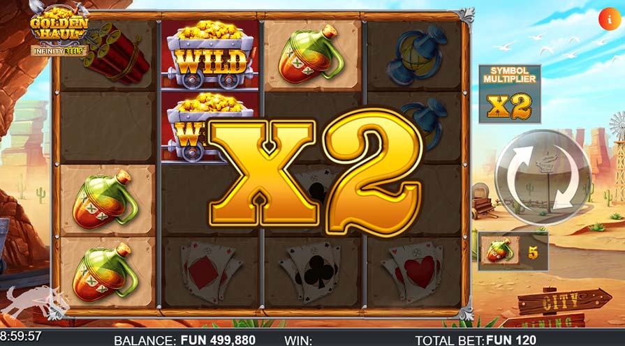 Golden Haul Infinity Reels