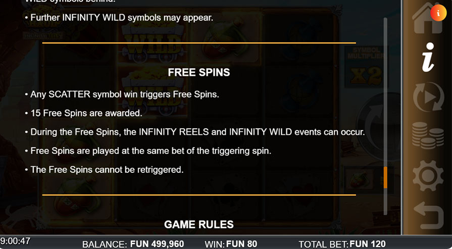 Golden Haul Infinity Reels