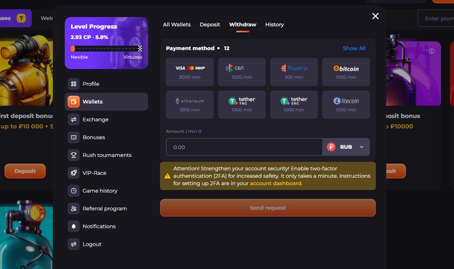 Payment Unlim Casino