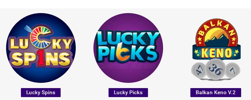 Balkan Keno v.2, Lucky picks и Lucky Spins