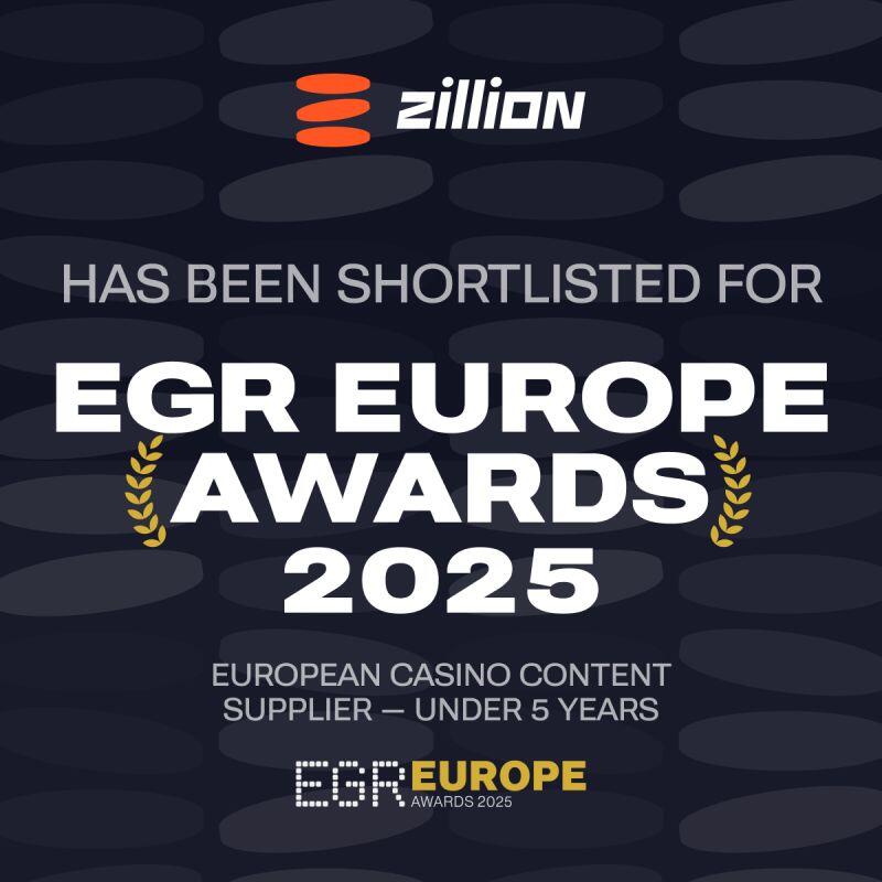 Zillion Games EGR Europe Awards 2025