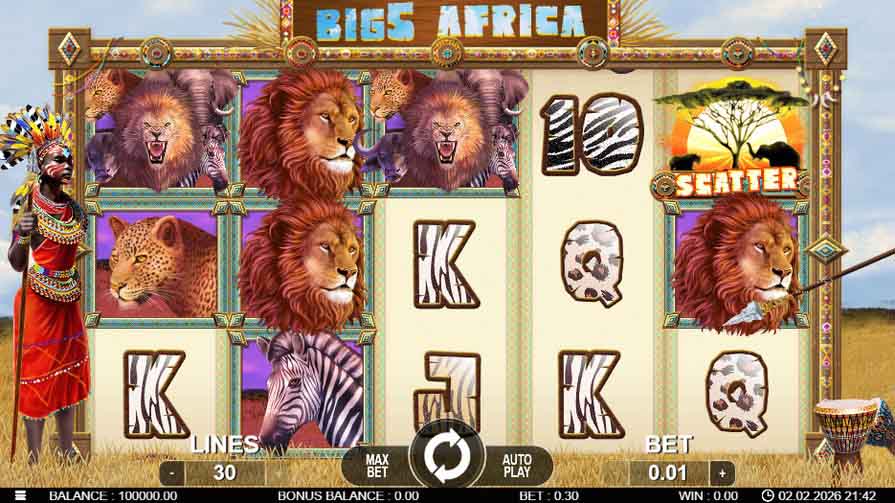 Слот Big 5 Africa