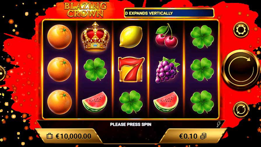 Слот Blazing Crown