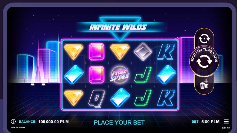 Слот Infinite Wilds