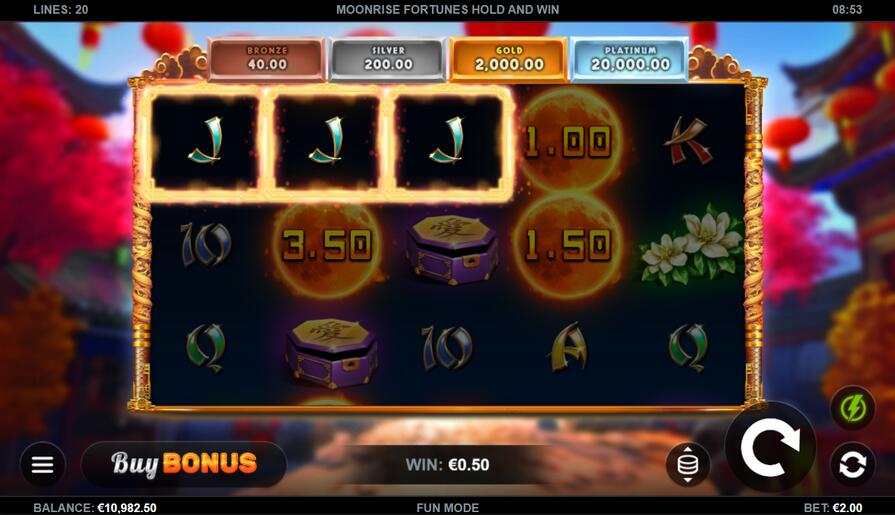 Slot Moonrise Fortunes Hold and Win