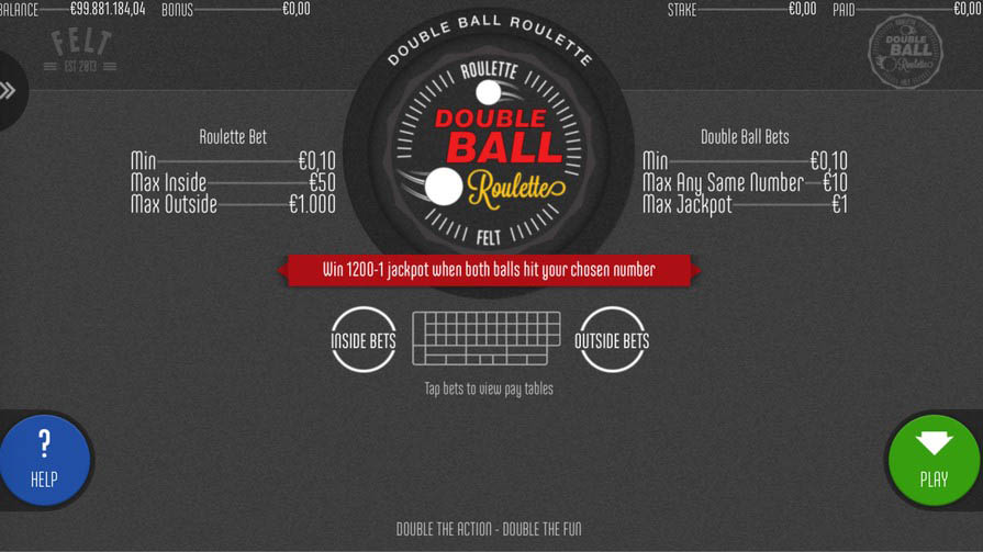 Double Ball Roulette
