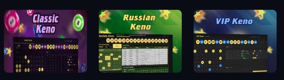 Настольные игры (рулетка, блэкджек, баккара, кено)