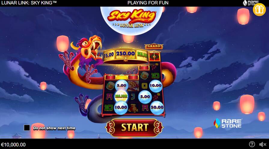 Демо Lunar Link: Sky King